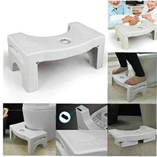 Angoter Pieghevole Bagno privato Servizi igienici Sgabello Sedile Squatty Potty Portatile igienici Sgabello Pieghevole Multifunzionale