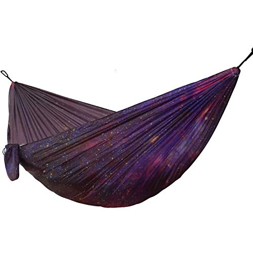 Amaca Stampa Amaca Cielo Stellato Campeggio All'aperto Nuovo Stile Sedia Da Giardino Pensile Paracadute Tessuto Per Dormire Amaca
