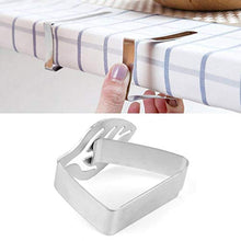 Omabeta Squisita Clip per tovaglie Facile da Usare per Ristorante(Leaf)