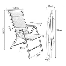 SXRPZ - Sgabello da bar, pieghevole, con imbottitura in cotone, dimensioni: 69 x 60 x 110 cm