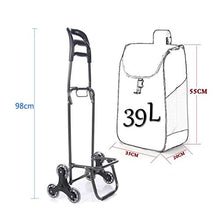MXZBH Carrello Leggero, Carrello portabagagli Scale per Mountain Bike Impermeabile Rimovibile Pieghevole carico Massimo