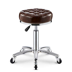 Decorative stool CSQ Sedia Girevole Multifunzionale, Sgabello da Bar Girevole Regolabile con Aspetto in Pelle Artificiale per Sedia da Ufficio da Ufficio(Color:D,Size:33 * 33 * 56CM)