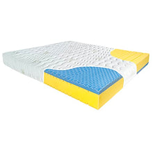 Goldflex Materasso Bivalente MATRIMONIALE 140x200 2 Strati Zone Differenziate Ergonomico Memory Gaia + Schiumato Ecologico Sfoderabile GARANZIA 5 Anni Made In Italy Dispositivo Medico Detrabile
