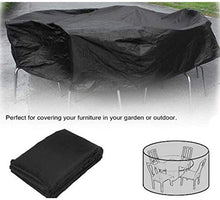 YULIAN 250x250x90cm Copertura per mobili da Giardino Impermeabile, Copertura di mobili da terrazza, Tessuto da 210D Tessuto Oxford Tessuto da Giardino mobili da Giardino cubo Custodia in ra.