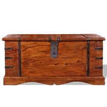 xingshuoonline baule di archiviazione in legno massiccio 90 x 40 x 40 cm