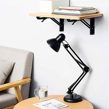 Semplicità Elegante Mensola a Muro Mobile con Supporto da Tavolo Mobile per Laptop Scrivania Ferro da Stiro Arte in Legno Massiccio Pieghevole Liscio Cuscinetto in Acciaio Inossidabile Resistente, 2
