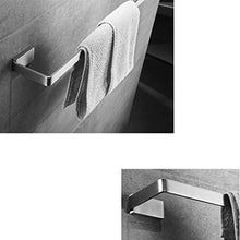 aipipl Portasciugamani - Bagno Portasciugamani in Acciaio Inossidabile Barra Singola Bagno Solido Asta sospesa Toilette Bagno Portasciugamani Perforato
