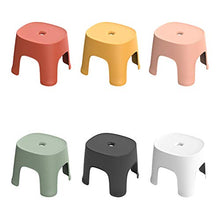 SovelyBoFan Small Panca Tavolino Antiscivolo Sgabello del Plastica Sgabello per Adulti Sgabello per Bambini per Calzature Sgabello Corto Verde