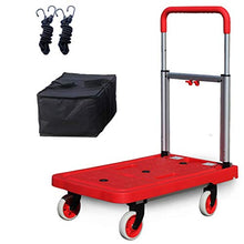 Carrello Pieghevole per carrelli Pieghevoli Carrello carrelli Pieghevoli (Colore : A)