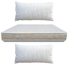 Perfetto Top Materasso alto 20 cm ortopedico anatomico in Airpur® e Memory Foam matrimoniale 160x190 + 2 cuscini fiocco memory