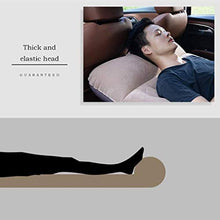 Lettino da viaggio Lettino da viaggio Sedile posteriore Air letto portatile viaggio gonfiabile letto aria della base Air Mattress ispessimento floccato materassino Con built-in funzione cuscino bagagl