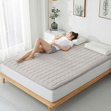 GLzcyoo Giapponese Piano Materasso futon Materasso, Addensare Tatami Sleeping Pad Pieghevole Rotolo su Materasso Ragazze dei Ragazzi Dormitorio Materasso Pad Bambini, su Due Lati Inverno ed Estate