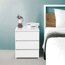 XJL Tavolino da Letto del Lato Comodino da Comodino Comodino Comodino con 3 Cassetti di Storage Camere da Letto Mobili da Camera da Letto Mobili Comodini