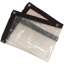Telone impermeabile pieghevole, telone trasparente per protezione occhiello, tetto verde, protezione per mobili da esterno, piscina, auto, tessuto per camion della pioggia(Size:2x5M)