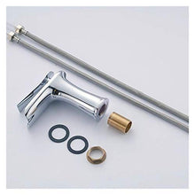 LINMAN LMH Spedizione Gratuita lavabo lavandino Rubinetto Dorato Bianco Cromato Singolo Maniglia a Cascata Bagno Miscelatore Mazzo (Dimensione : WB 602ORB)