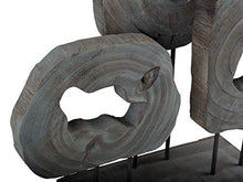 Beliani Figura Decorativa in Legno di Pino a Forma di Ali Moderna 22 x 35 cm CIVAL