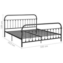 SKM Giroletto Grigio in Metallo 180x200 cm (27.45kg)