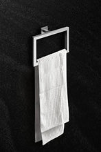 Ambrosya® | Scaldasalviette esclusivo in acciaio inox | Bagno Supporto Staffa Asciugamano Portasciugamani Anello Toilette (Acciaio inossidabile (Spazzolato))