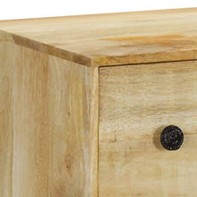 Festnight Cassettiera, Comò e cassettiere in Legno Massello di Mango 60x30x75 cm