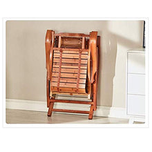 Iyom Sedia Zero Gravity, Chaise Longue, Sedia a Dondolo Pieghevole in Legno Balcone Sedia con Schienale Regolabile in bambù con poggiatesta e Massaggio ai Piedi Lettini Prendisole per Esterni Sedia