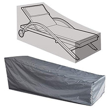 Kaxich, copertura impermeabile per lettino da giardino per esterni, copertura di protezione per mobili da cortile, 208 x 76 x 41/79 cm (lunghezza x larghezza x altezza).