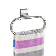 Flybath Ovale Anelli Portasciugamani Ottone Massiccio Finitura Cromato Lucida Bagno Porta Asciugamani Montaggio a Parete
