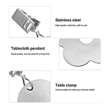 ZLDDE Clip per tovaglia Decorativa 4pcs Tovaglia Pesi Copertura da Tavolo Pesi Clip da tavola Pendente della tovaglia per la Festa Nuziale PIC-nic a casa (Color : Stars)
