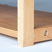 YANG di Legno Solido del Pattino tormenta Cambio di Scarpe Panca Imbottita poggiapiedi Bagagli Petto Guardaroba Dressing Table Sgabello ottomano Carico Massimo 250kg, 80 × 33 × 46 Centimetri