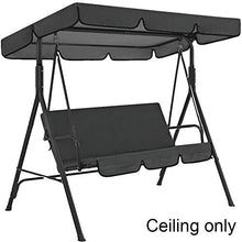 U/B - Copertura per altalena da giardino, universale, di ricambio, adatta per esterni, impermeabile, per dondolo e sedia a dondolo (249 x 185 x 18 cm)
