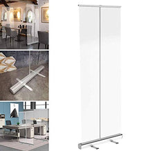 KMILE Sneumato Indipendente Guardia - Roll Up Sneeze Guard Guard Floor Standing Wide Roll Up Sneeze Schermo per contatore, Schermo Protettivo - Piano in Piedi Roll up Scudo Chiaro