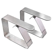 Harilla 8Pcs Clip di Copertura per Tovaglie Morsetti Steel Grip Party Picnic Restaurant Bar 6.5cm