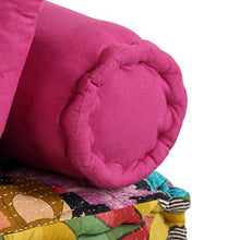 Tidyard Pouf Divano Letto Modulare a 2 Posti in Tessuto Patchwork,Divano Letto Modulare a 2 Posti in Tessuto,Divano Letto 2 Posti,Divano in Tessuto,Divano Modulare