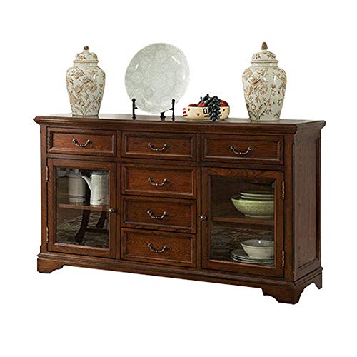 BGROESTWB Armadio per armadietto da Pavimento Buffet Governo di immagazzinaggio Soggiorno Credenza Accento Tavolo con Porte Ingresso Cucina Sala Console può Essere Usato per la Decorazione
