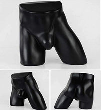 CHENGYIDA (NERO) Maschio Forma Hip Form,Uomo Biancheria Intima Costume Manichino Torso Display Incline Modello inferiore Mezzo Corpo Torso Intimo Uomo Display