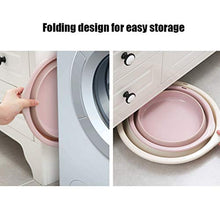 Contenitori Folding Lavabo-Portatile da Bambini Domestici di plastica telescopico del Silicone Lavabo Wagon dell'Acqua (Size : M)