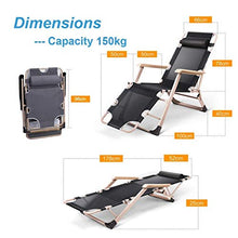 JFFFFWI Sedia Pieghevole Zero Gravity Sedia reclinabile da Giardino Giardino Esterno Campeggio Relax Comfort per Soggiorno Balcone, Patio Sedia reclinabile Sedie da Spiaggia per Adulti, Sedie a sdra