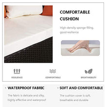 Aimir Set di Mobili da Giardino per Esterni, 2 Pezzi per Il Tempo Libero Letto in Rattan Balcone Divano Letto Reclinabile Moda Sedia Creativa Mobili da Esterno