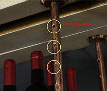PZW Scaffale Di Vino Montato Appeso Semplice e Creativo Del Metallo, Scaffale Europeo Del Supporto Del Calice Dello Scaffale Di Attaccatura Di Vetro Di Vino Del Ferro per Gli Scaffali Degli Stemware