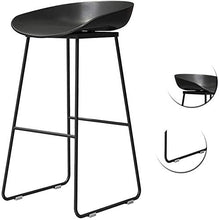 Sgabelli Nordico Sgabelli Da Bar, Poggiapiedi Senza Braccioli Della Sedia Del Pub Della Cucina Della Prima Colazione, Sgabelli Casuali Del Metallo Di Arte Del Ferro Alto, Contro Altezza 65/70/75 Cm