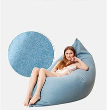 LuoMei Pouf Divano Pigro Sedia Portatile Coccola Lavabile Divano per Bambini Camera da Letto per Bambini Invio Gratuito Pennello AppiccicosoGrigio, 62.99x51.18IN