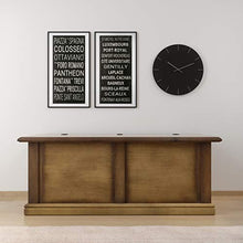 Homemania 1017_PF Cassapanca Artemide, Noce in Legno, 120 x 42 x 50 cm