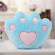 othulp Peluche Morbidissimi Cuscini Bambini Decorativi plushie Cuscino Morbido per Bambini Cuscini Carini Simpatici Cuscini per Ragazze Lussuoso Bear Palm,Blue