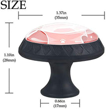 Cucciolo Coccolone Pomelli per Porta Set di 4 Pomelli per Mobili Manopole per Cassetti Cucina Armadio Vetro