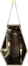 JKCKHA Bagno Specchio Appeso, personalità Ferro battuto Specchio - Bathroom Vanity Specchio - Specchio Bagno - Specchio Quadrato - Bagno Europea Specchio