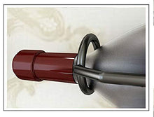 Portabottiglie da parete in metallo per cucina/dispensa/cantina (dimensioni: 6 bottiglie)