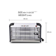 WELBLQ Zapper elettronico, Assassino di Insetti Industriale ultravioletto UV elettronico ad Alta Potenza da 30 W con Giardino pensile per la casa e Giardino all'aperto