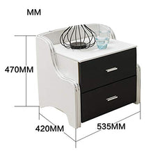 ZHongWei-- Comodino - Armadietto Abbinato Semplice Armadietto portaoggetti Moderno con cassettiera da Comodino Piccolo Armadio