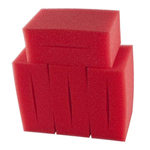 Generico-Oase Biotec Screenmatic 18 & 36 Ricambio Stagno Rosso Medio Spugna Filtro(Confezione da 4)