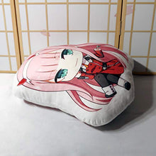 XKMY Cuscino Giocattolo Anime 02 ZERO DUE Breve Peluche Farcito Carino Bambola Doppia Faccia Federa 42 cm Per Regalo cuscino
