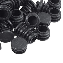 YeBetter Plastic Gambe per Tavolo Sedia con Tappo Rotondo Inserto Tubo A Coste 22 Mm Dia 50 Pezzi